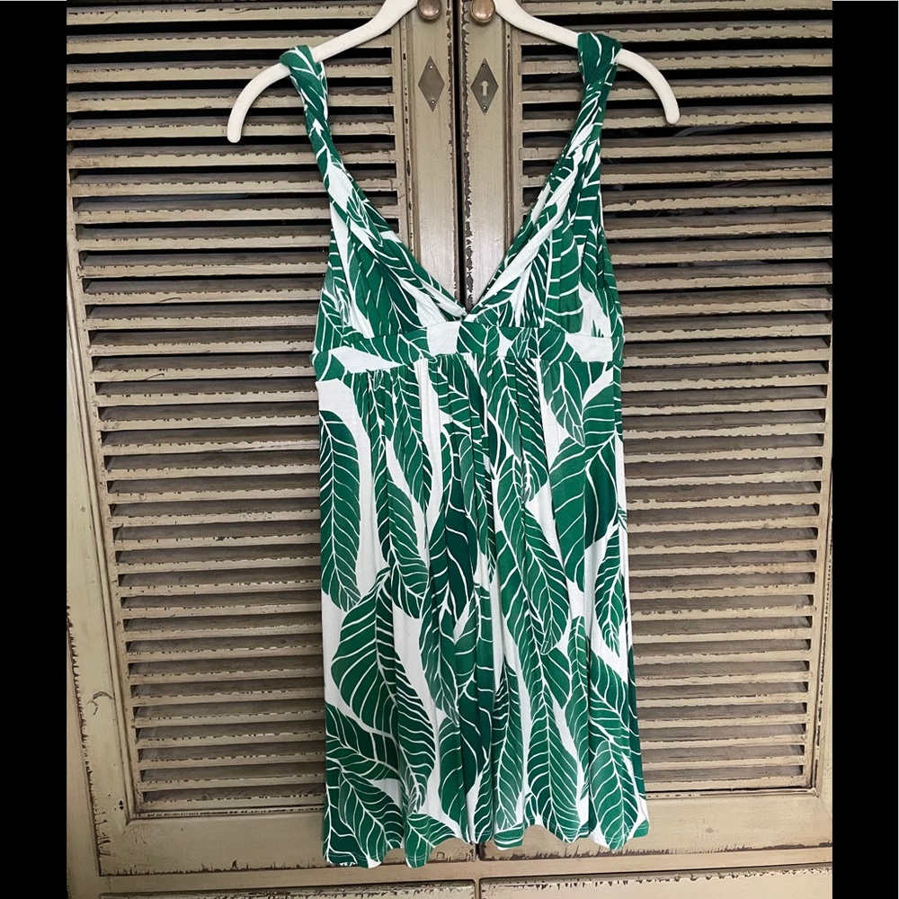 Jully Kang leaf print dress